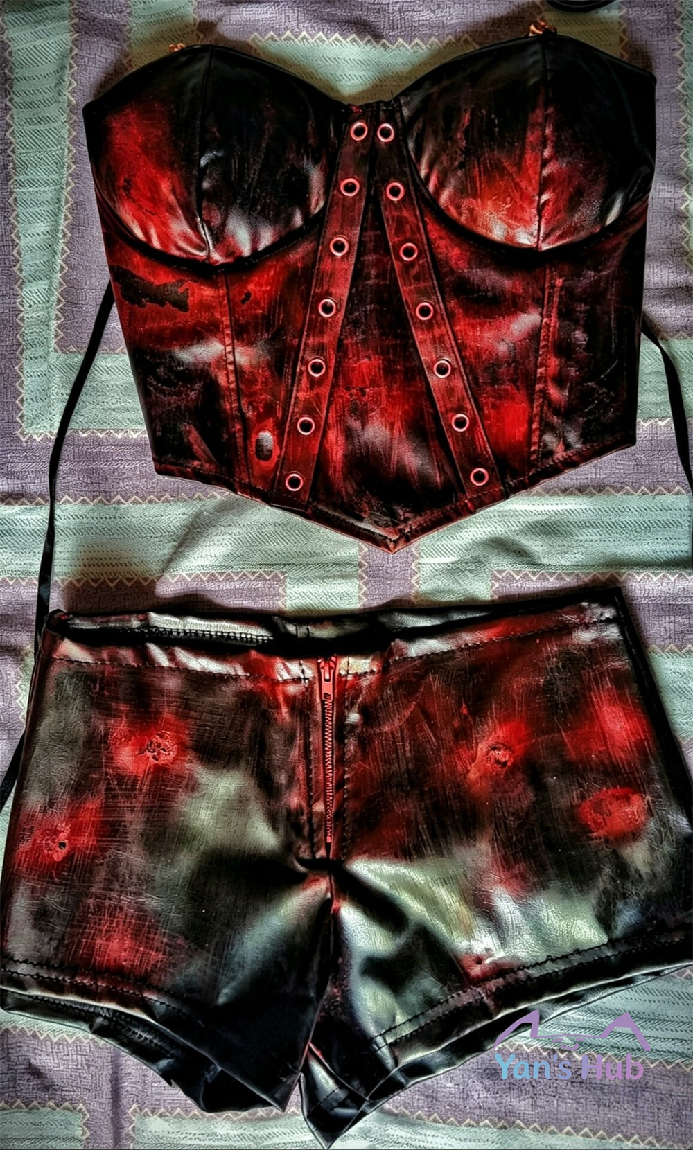 Custom Made Blacksouls2 Red Hood Crimson Theme Cosplay Full Set Of Clothing