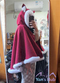 Custom Made Blacksouls2 Red Hood Cosplay Double-Sided Brushed Cashmere Cloak
