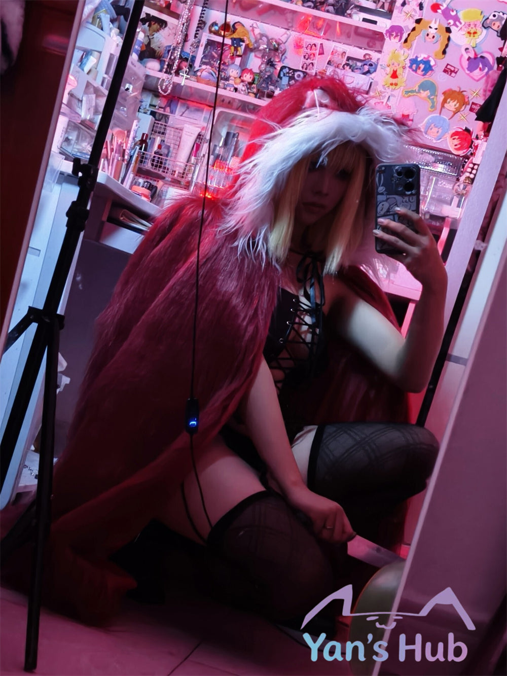 Custom Made Blacksouls2 Red Hood Cosplay, Full Set Of Clothing Optional