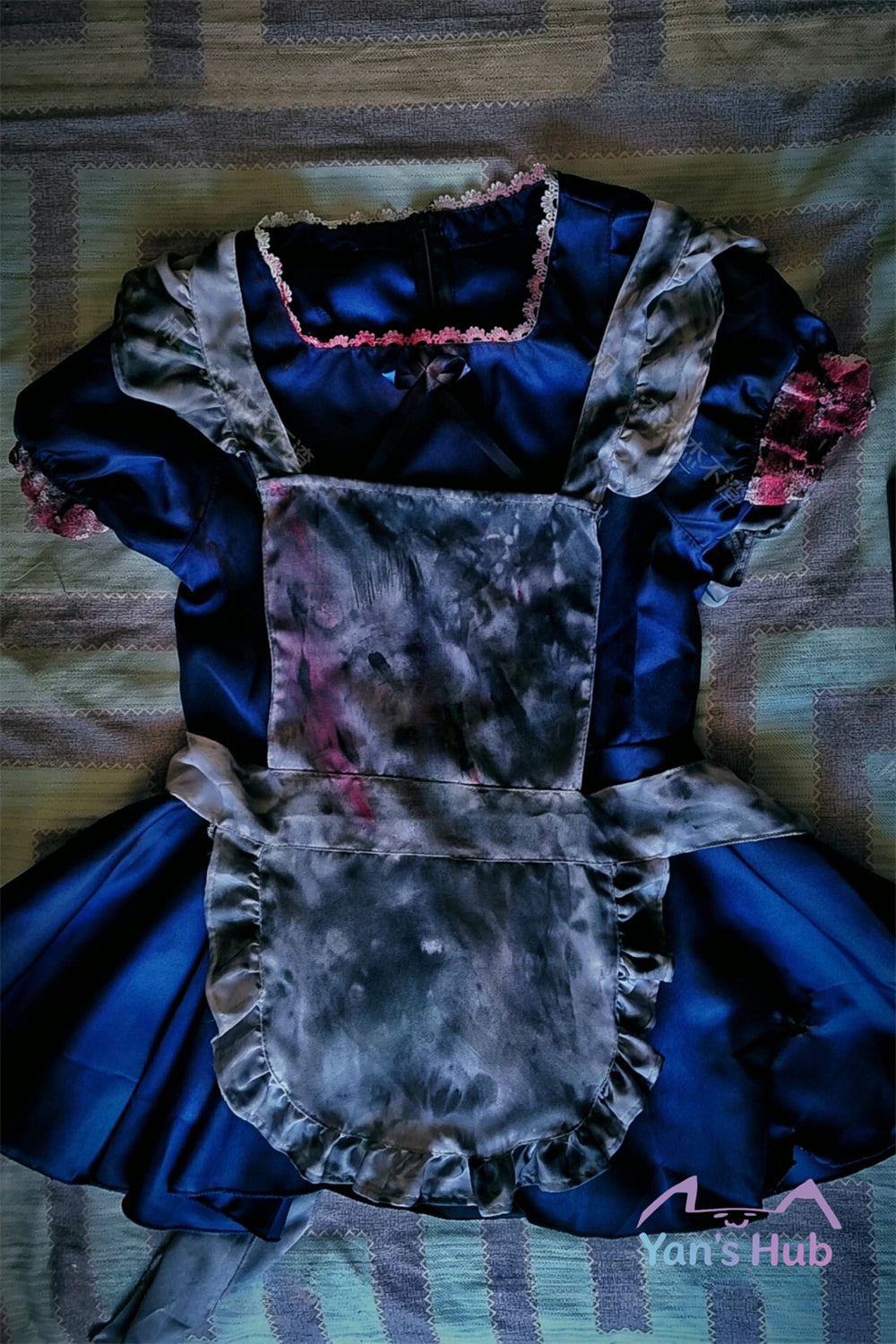 Custom Made Blacksouls2 Maid Victoria Crimson Theme Cosplay Full Set Of Clothing