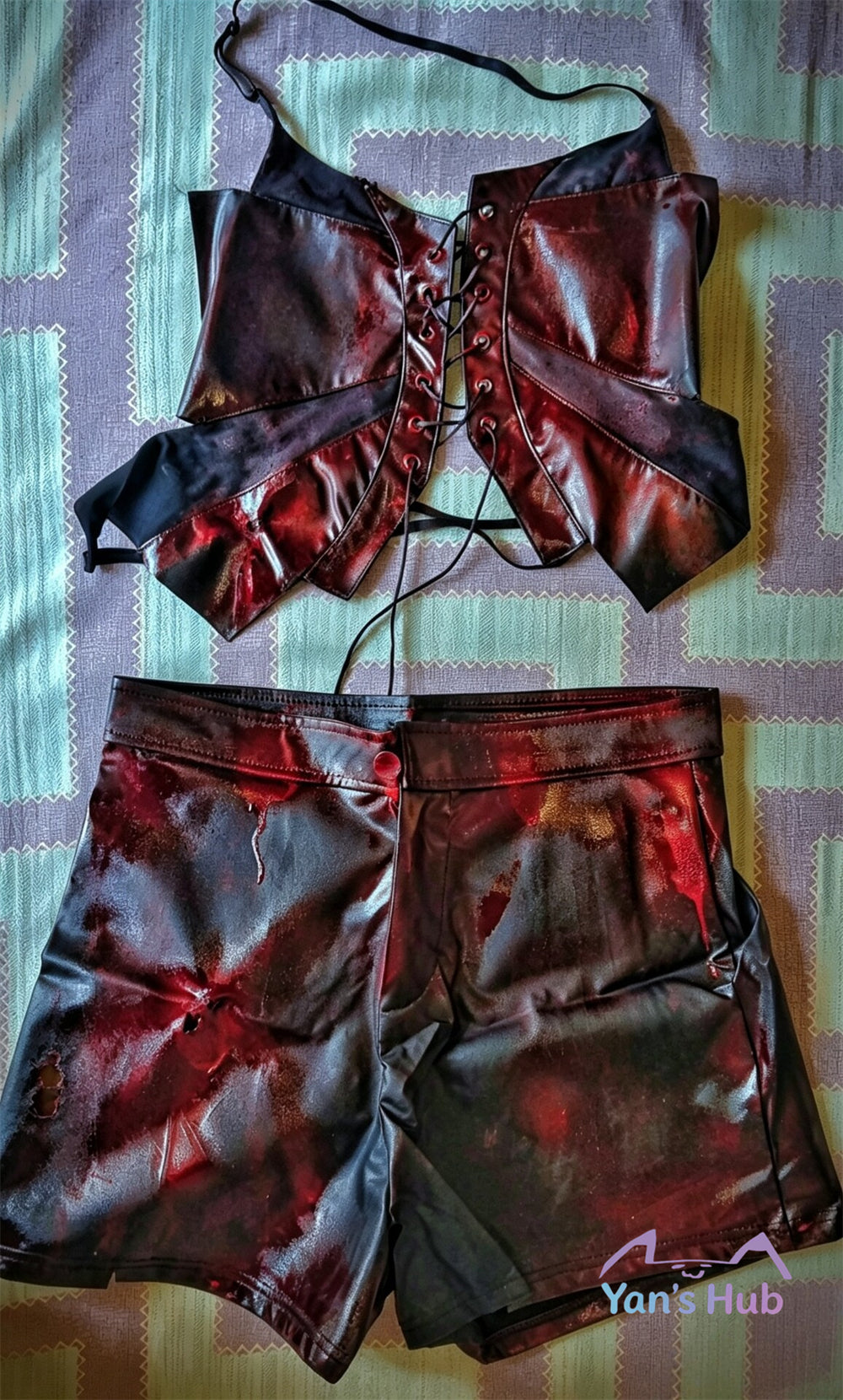 Custom Made Blacksouls2 Red Hood Crimson Theme Cosplay Full Set Of Clothing