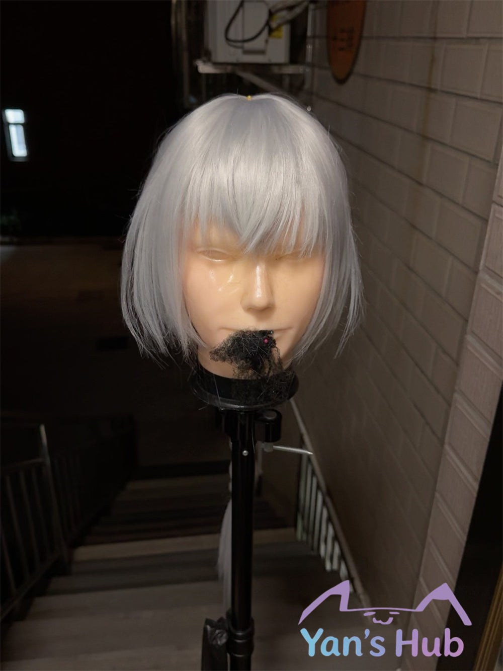 Custom Made Blacksouls2 White Rabbit Norden Cosplay Set Including Wig And Props