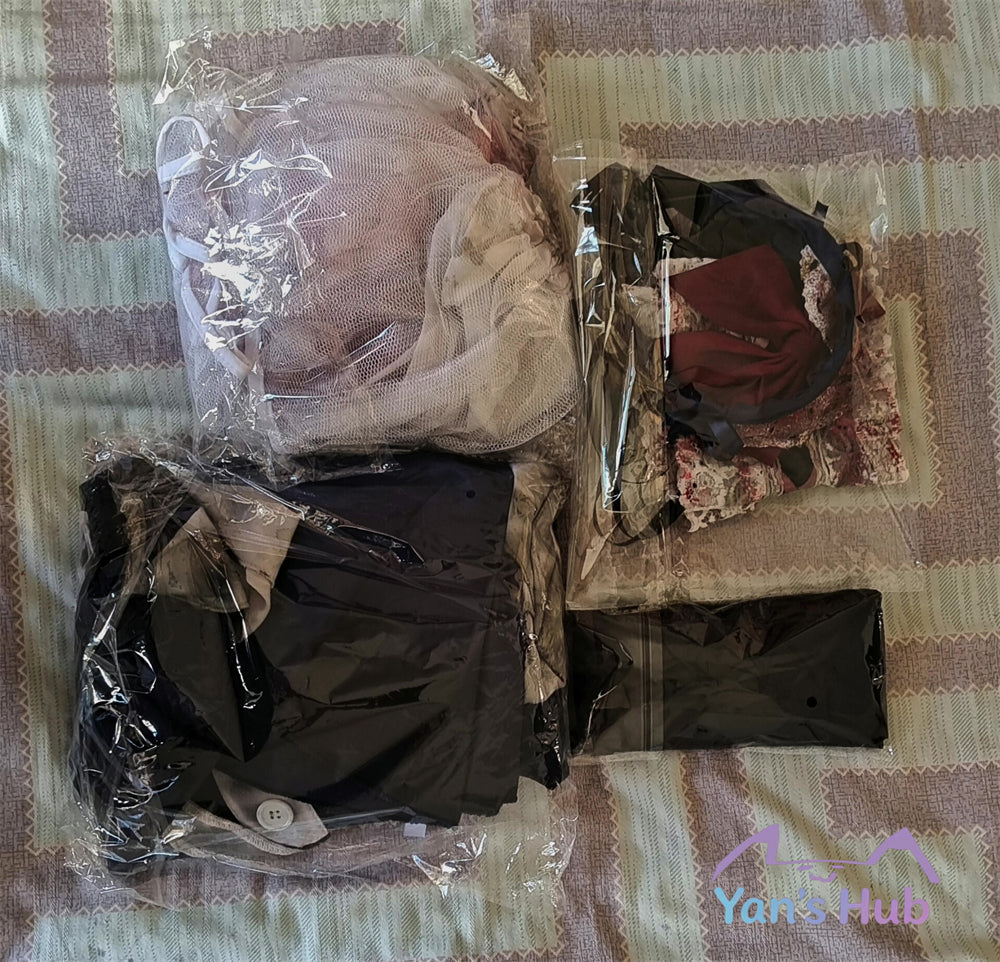 Custom Made Blacksouls2 Maid Victoria Crimson Theme Cosplay Full Set Of Clothing