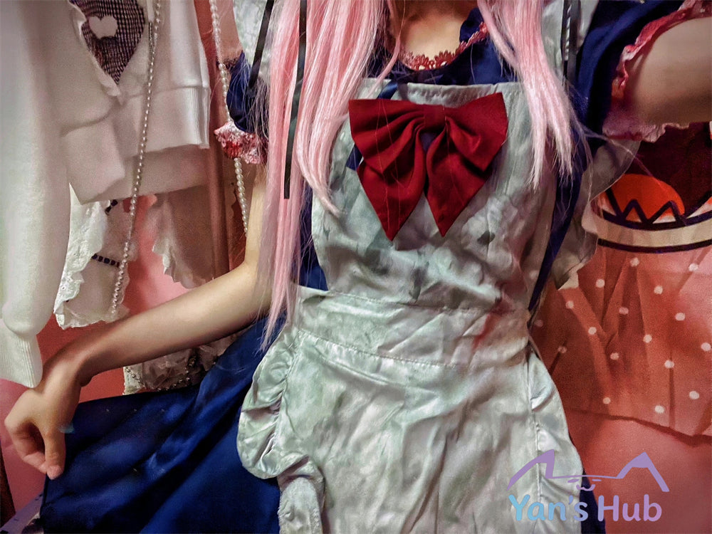 Custom Made Blacksouls2 Maid Victoria Crimson Theme Cosplay Full Set Of Clothing
