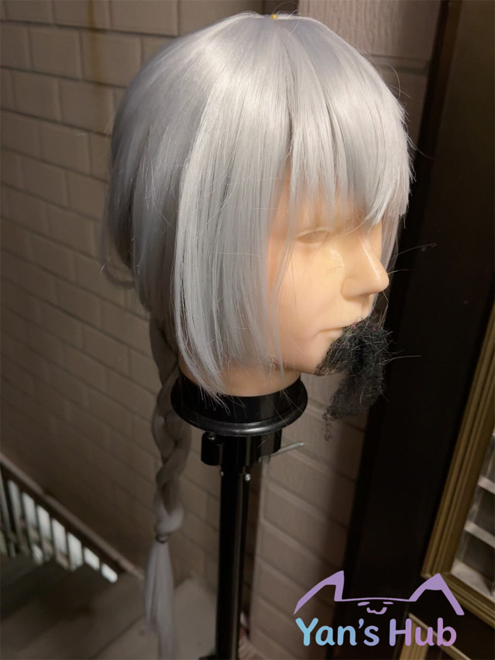 Custom Made Blacksouls2 White Rabbit Norden Cosplay Set Including Wig And Props
