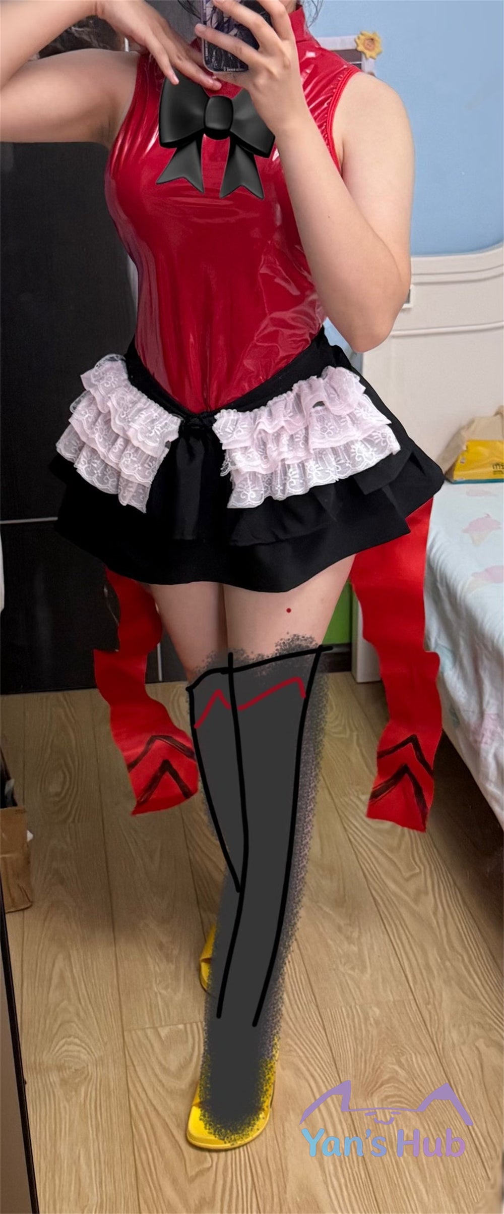 Custom Made Blacksouls2 Prickett Cosplay Set