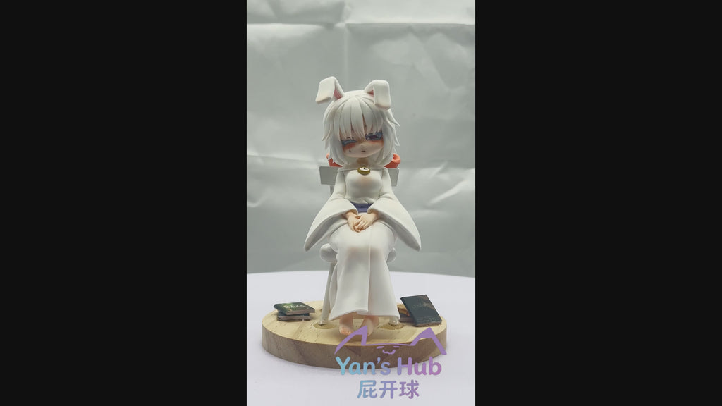 18cm/10cm Black Souls 2 Norden Handmade Clay Model with Dust Cover